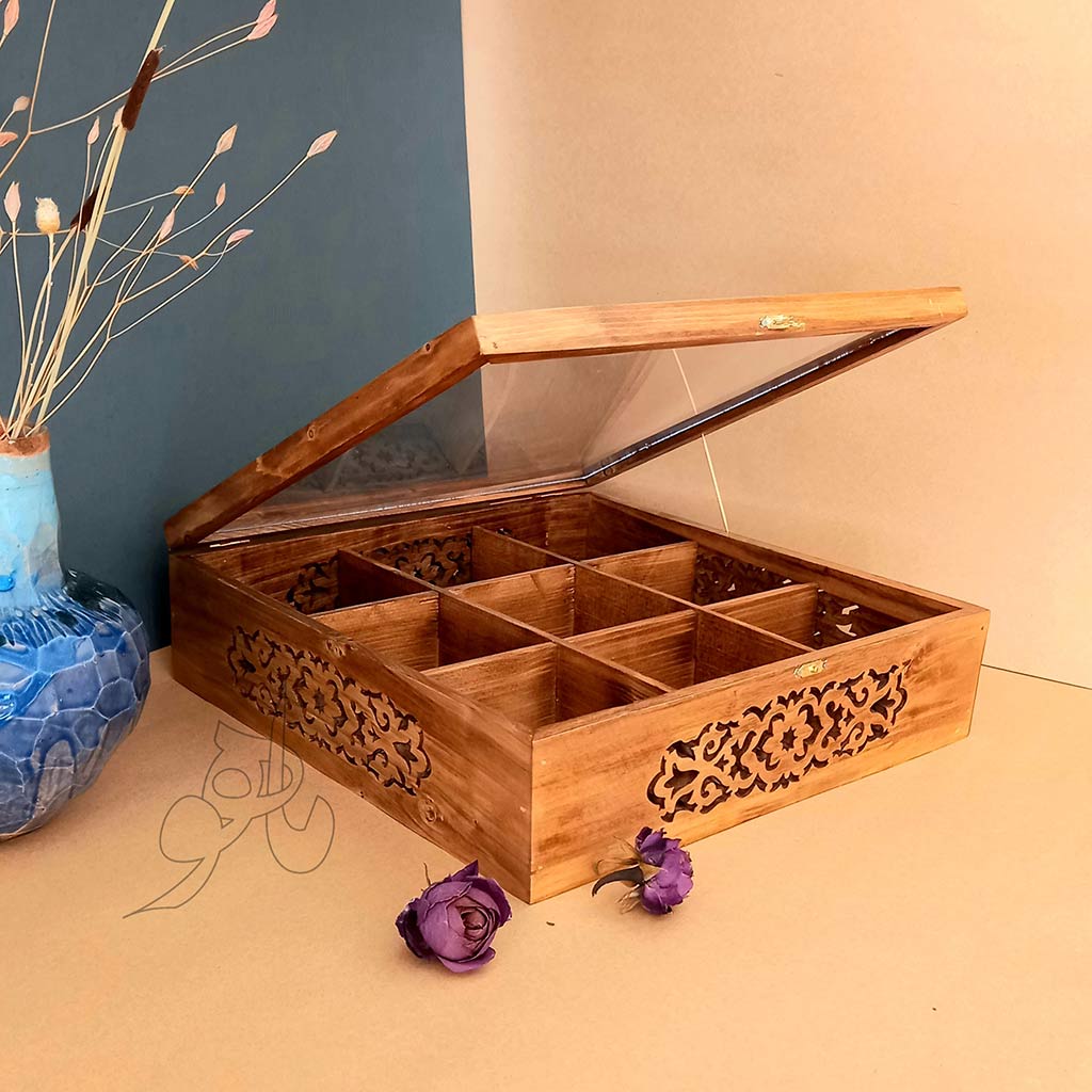 جعبه دمنوش ۹ خونه