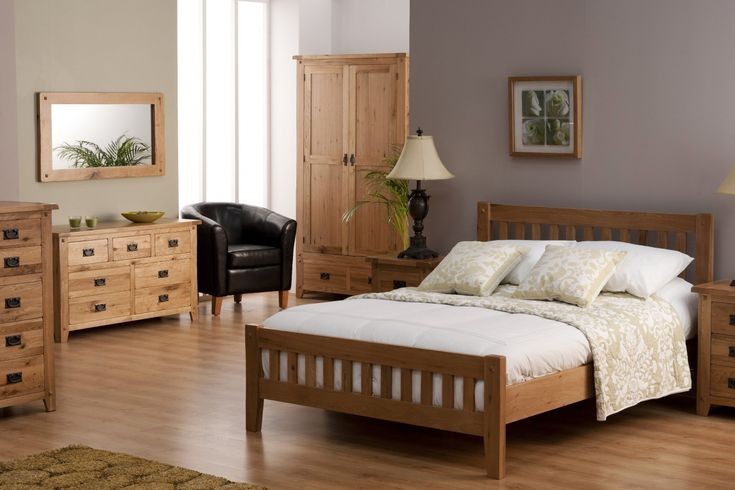 سرویس خواب تمام چوب مدل منیژ