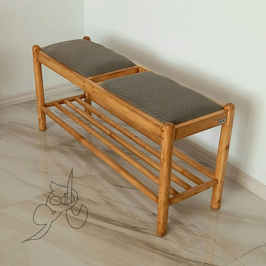 نیمکت جا کفشی مدل جونز